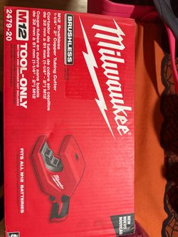 Milwaukee M12 Brushless Copper Tubing Cutter 2479-20
