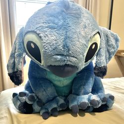 Disney Parks Lilo & Stitch 24" Stitch Plush  Huge Jumbo Large Stuffed Animal Toy