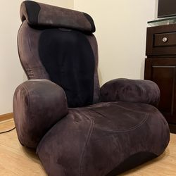 Sharper Image Black Fabric IJOY Turbo 2 Human Touch Massage