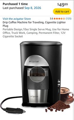 Coffee Maker for Car!
