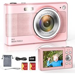 Digital Camera 56MP FHD 1080P Anti Shake Brand New 