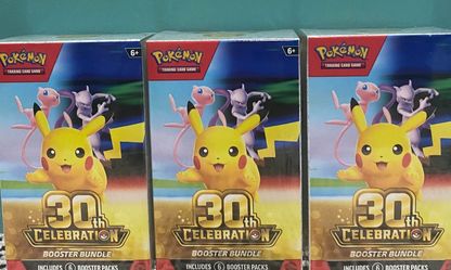 Pokémon TCG 30th Celebration Booster Bundle x3