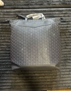 Goyard Bookbag Gray