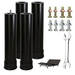 Bed Base Frame Leg Replacement Heavy Duty Extra Height Leg( 11inch)
