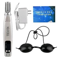 Neatcell Picosecond Laser Pen Tattoo Removal,Dark Spot Remover, Blue / Red Light