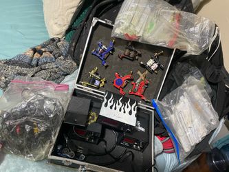 Tattoo Kit With A lot Of Accessories 