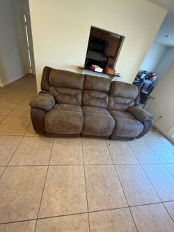 Recliner with control