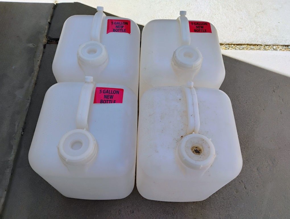 4 - 5 Gallon Jugs