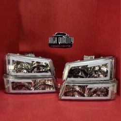 Chevy Silverado 2003. 2006 Headlights.