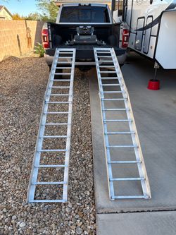Aluminum Loading Ramps Set of Two