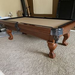 Pool Table 8ft- Free Delivery- New Felt Any Color