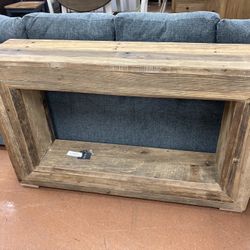New 52” Console — RECLAIMED WOOD