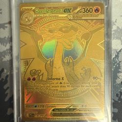 Mega Charizard X ex 130/094 Phantasmal Flames - Mega Hyper Rare - Gold