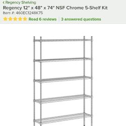 Brand New 4 Tier Storage Shelf 