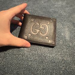 GUCCI Wallet Genuine leather 
