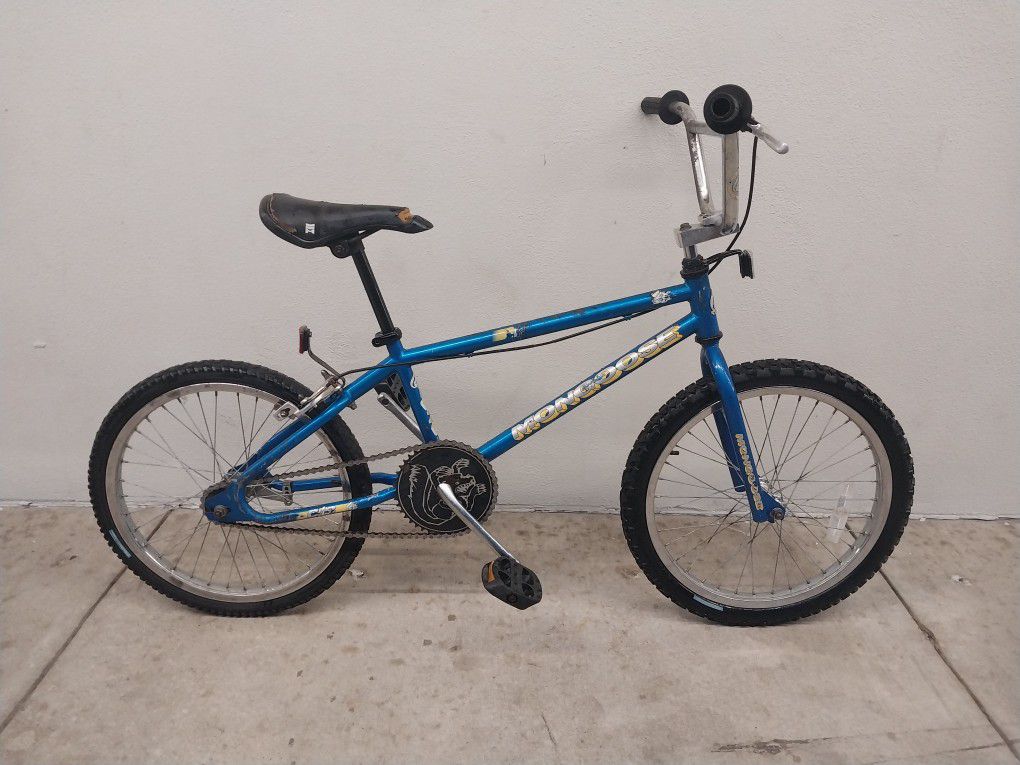 Mid School BMX 1994 Mongoose Motivator Bike 20" Bicycle READY TO RIDE