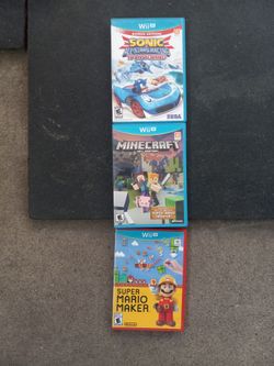Wii U Games Bundle – Lot of 3