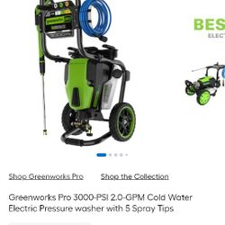 Pressure Washer 3000 Psi