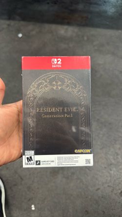 nintendo switch 2 resident evil generation pack