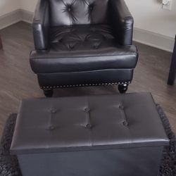 Lounge Chair With Ottoman Included