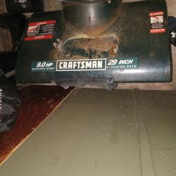 9.0HP CRAFTMAN 29 INCH CLEARING PATH SNOW BLOWER