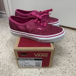 Vans Girls Glitter Shoes 