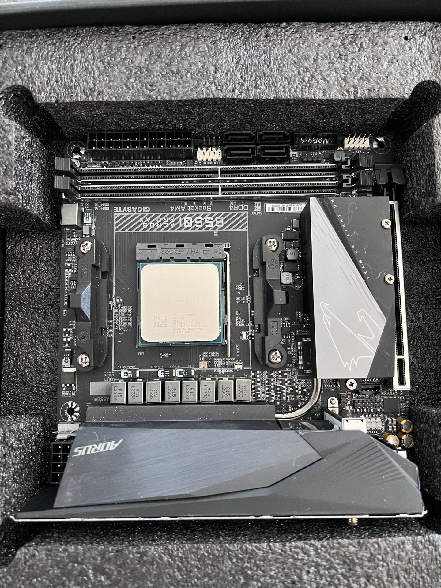 AM4 RYZEN 5900x AMD mini-ITX motherboard combo