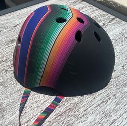 Helmet for bicycle skate or scooter