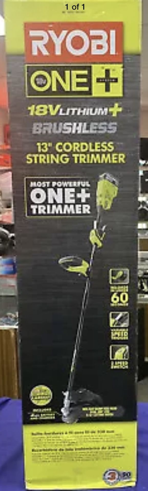 Ryobi P2090 - 18V Lithium Ion Brushless Cordless String Trimmer Kit....NEW!!!