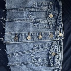 Denim Tub Top