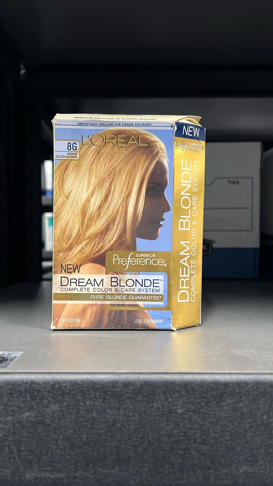 L'ORÉAL Dream Blonde Level 3 Permanent 8G Medium Golden Blonde