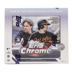 2023 Topps Chrome Jumbo Box - Sealed