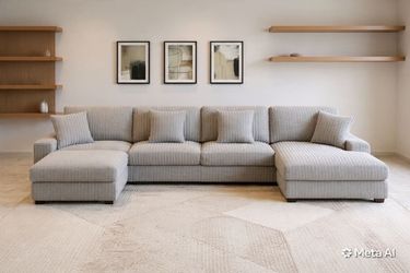 New 168x66 sectional couch / free delivery