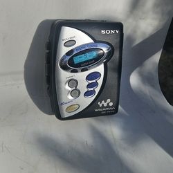 Sony Tape Cassette Player And Radio Player