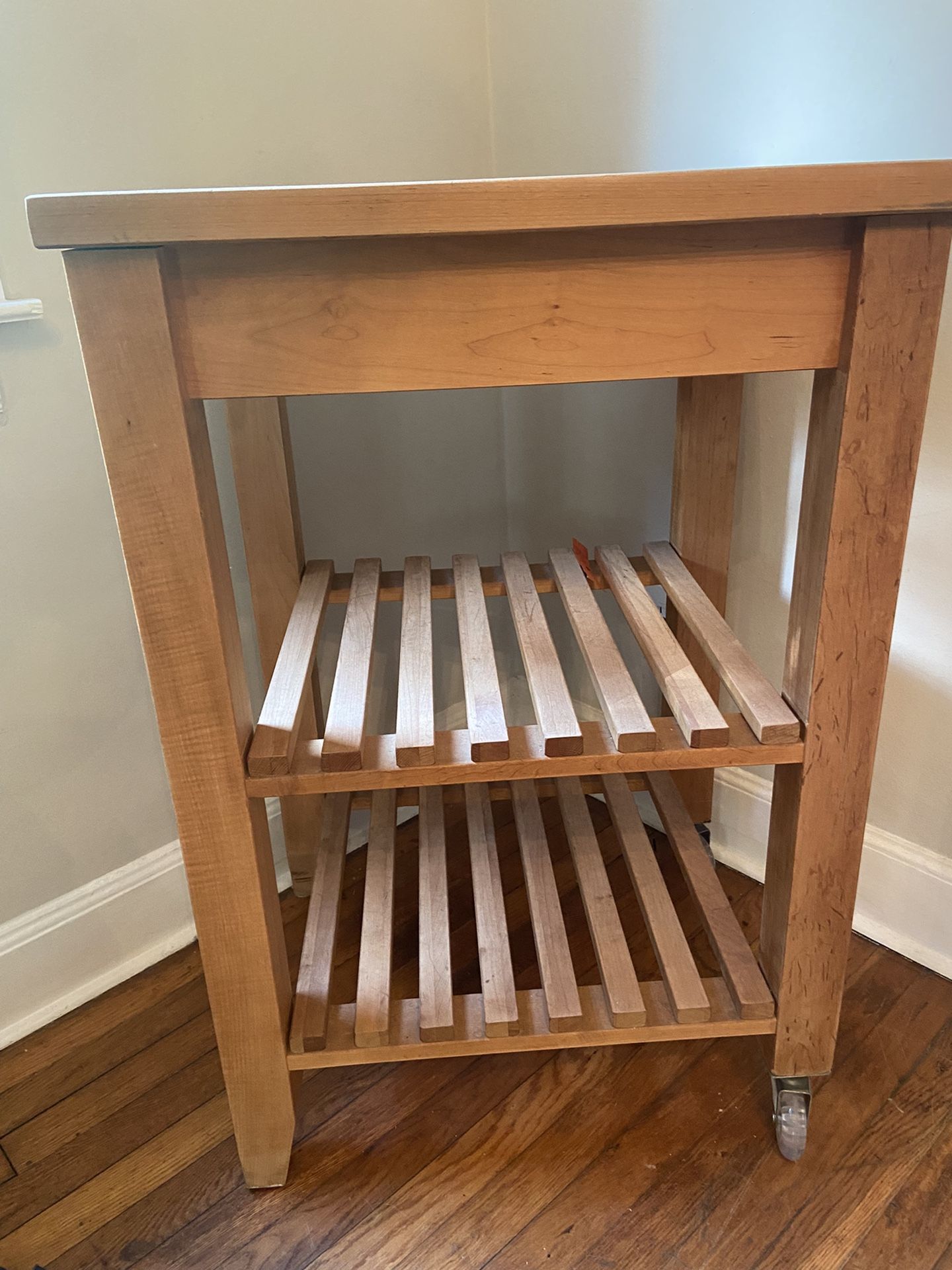 Rolling Cutting Board / Kitchen Island