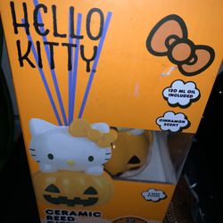 Halloween pumpkin Hello Kitty ceramic reed diffuser
