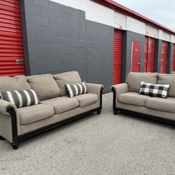 2-Piece Sofa & Loveseat Set! ***Free Curbside Delivery***