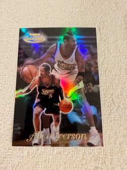 Allen Iverson - Topps Gold Label - Class 1 Sports Card - Good Condition! Philadelphia Sixers!
