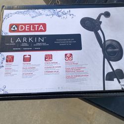 Delta Tub & Shower Black Matte 