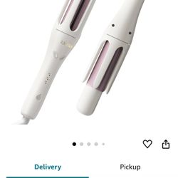 New In Box 1 1/4 inch Automatic Curling Iron - 1.25 Inch Hair Curler Automatic Rotating Wand - Anti-Scald - Dual Voltage 