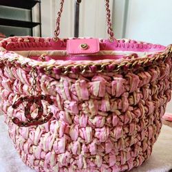 Pink Raffia Veggie Edition 