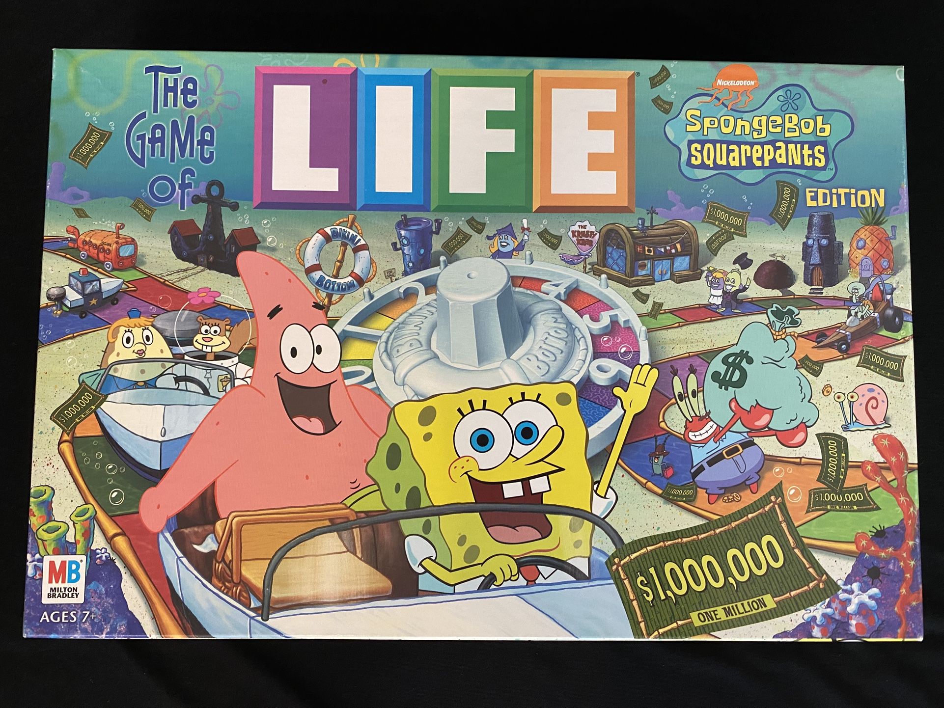 The Game Of LIFE SpongeBob SquarePants Edition Board Game