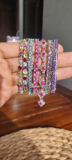 Gemstone Bracelets 