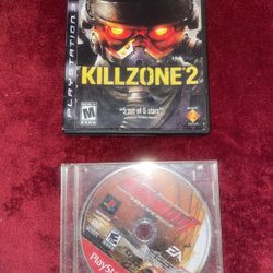 Kill Zone 2 (PS3) & Battle Racing Ignited Burnout Revenge (PS2)