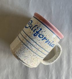 Vintage 10-oz Speckled California Souvenir Mug