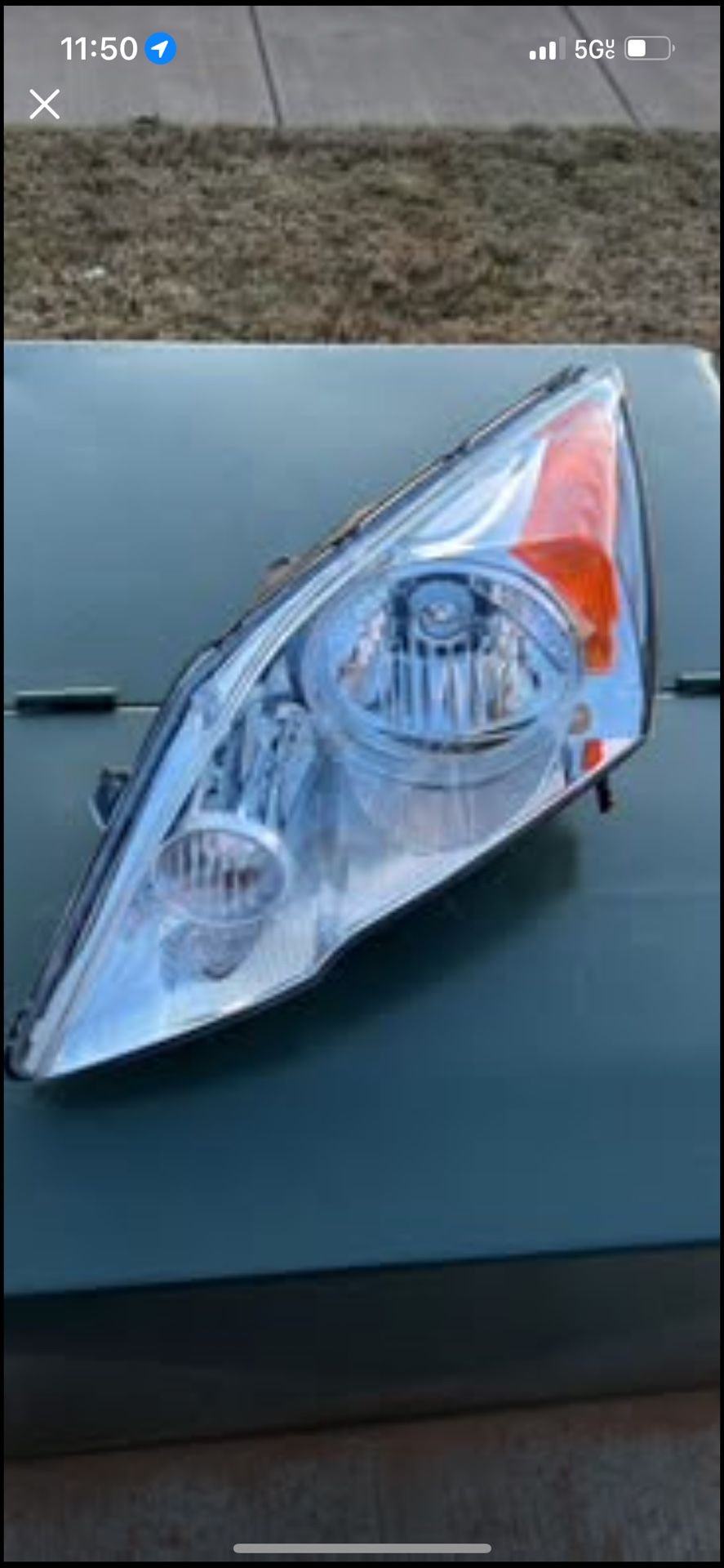 2007-2011 Honda CR-V, Left Driver Headlight