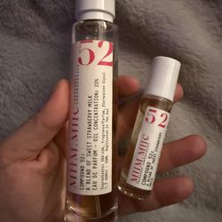 Miim Miic 52 Strawberry Milk, Perfume Oil, Fragrance Cologne Scent