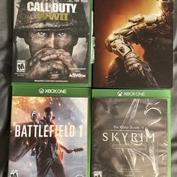 Xbox One Games + LIMITED EDITION STEEL BLACK OPS 3