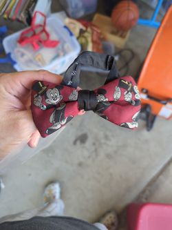 Micky Mouse Top Hat Bow Tie