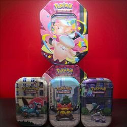 Pokemon Mega Moonlit Tins & Lumiose City Mini Tins 🔥